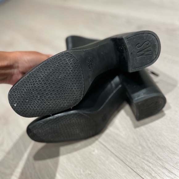 Stuart Weitzman Bacari Bootie Block Heel Napa Leather - Picture 7 of 12